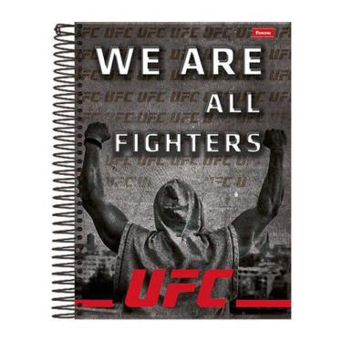 Imagem de Caderno Foroni Ufc We Are All Fighters 10 Matérias