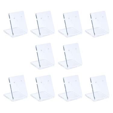 Imagem de Expositor Pequeno de brinco, Joia, Semi-joia, bijuterias e folheados - Kit 10un - Transparente