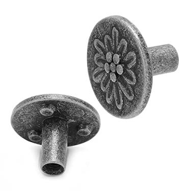 Imagem de Puxador de armário, prático e bonito botão para móveis de gaveta para armários para guarda-roupas para portas lado a lado