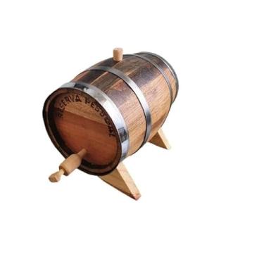 Imagem de Barril Tonel Corote de Amburana Cachaça PInga Whisky Vinho Gim Scoth 1 litro
