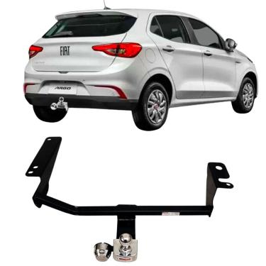 Imagem de Engate Reboque Rabicho Fixo Fiat Argo 2018 a 2023 400Kg