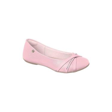 Imagem de Sapatilha Infantil Ortopé Secret com Detalhes Strass Rosa