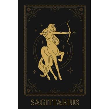 Imagem de Caderno do signo de sagitário: caderno de signo de estrela para manter seu diário | um presente para Sagitário | Diário de Sagitarrius (diário de caderno de signos de estrelas)