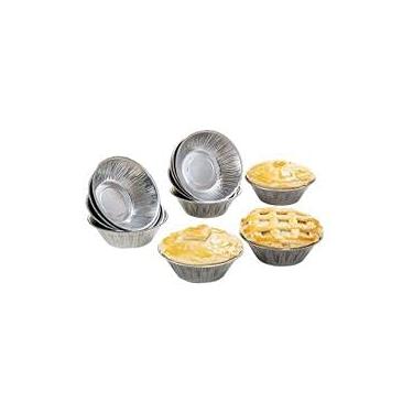 Imagem de Kit c/ 12 Forma de Metal Empada Lisa Nº 1 Forminha - 143146