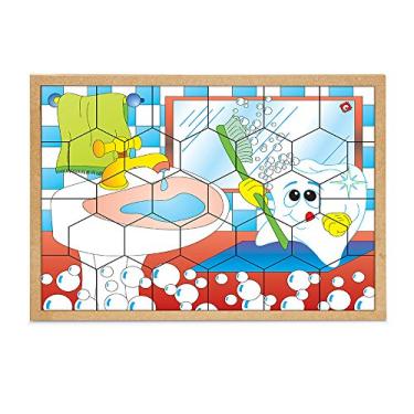 Imagem de Carlu Brinquedos - Quebra-Cabeça, 5+ Anos, 30 Peças, Color Multicolorido, 1307