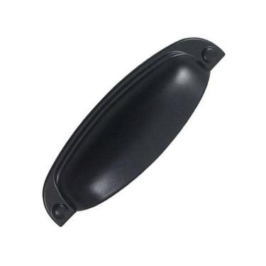 Imagem de Puxador De Gaveta-Colonial-Sobrepor-Concha-Italy-115 - Preto