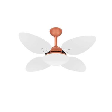 Imagem de Ventilador De Teto Cobre Pétalo 4 Pás Silencioso Ventax 110V