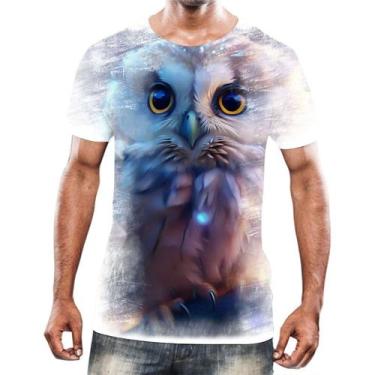 Imagem de Camiseta Camisa Animais Corujas Misticas Aves Noturnas Hd 16 - Enjoy S