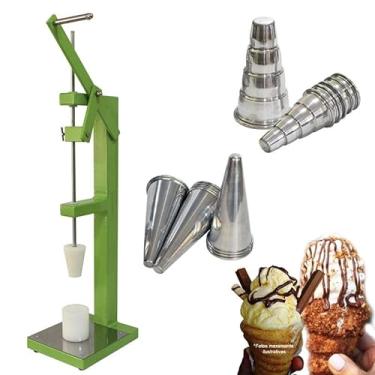 Imagem de Kit Produção de Churros Chuvette no Cone com Modeladora Profissional e 40 Cones Gastrobel