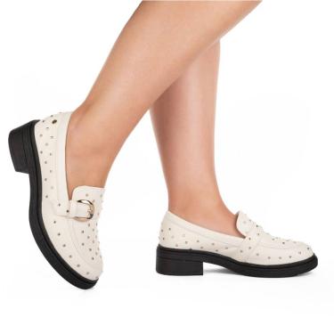 Imagem de Sapato Feminino Tanara Loafer Bege T8502