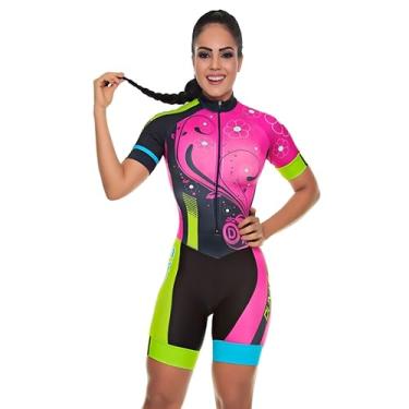 Imagem de Conjuntos de camisa de ciclismo de manga curta para triatlo feminino PP-3GG, 4, XXG