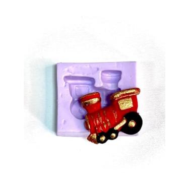 Imagem de Confeitaria dos moldes, F1181 MOLDE DE SILICONE TREM CONFEITARIA BISCUIT