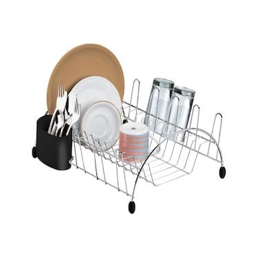 Imagem de Escorredor de Louças para 13 Pratos Utimil em Aço Cromado