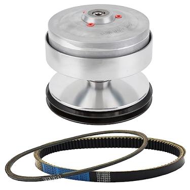 Imagem de Bridiof Embreagem de acionamento com correias adequadas para carrinho de golfe a gás Club Car DS Precedent 1997-2015 com motor Kawasaki FE290 e FE350, 101833902 101832902