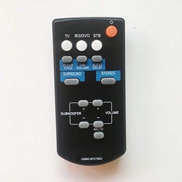 Imagem de Controle remoto de substituição WY57800 FSR60 compatível com Yamaha Sound Bar Home Threater