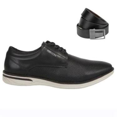 Imagem de Kit Sapato Ferracini Monterrey Gold Masculino + C-Masculino