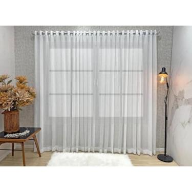 Imagem de Cortina De Voil Para Sala Quarto 07 Metros x 2,65 A Porta Blindex