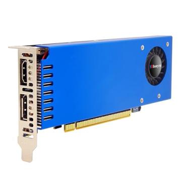 Imagem de SRhonyra GTX 1060 6GB Placa de vídeo de baixo perfil GDDR5 PCIe 3.0 X16 160 Bits SFF GPU HDMI DisplayPort Dual Displays