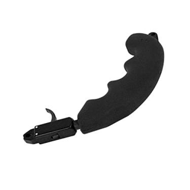 Imagem de Luzhengyang Auxílio de liberação de arco composto para tiro com arco para caça ao alvo - pinça giratória de 360 graus com alça ergonômica preta - tipo de mão resistente e confortável - alça para