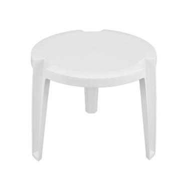 Imagem de Mesa de Apoio Resina 38x45x45cm Branco Miami Grosfillex