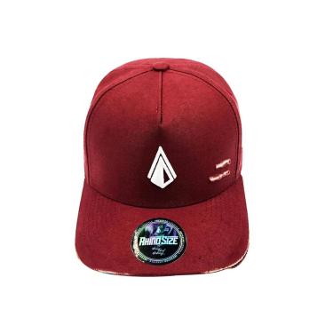 Imagem de Bone Trucker Aba Curva Vinho De Algodão Rhs-411 Rhino Size-Unissex