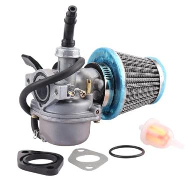 Imagem de Carburador de motocicleta PZ19 carburador de 19 mm com filtro de ar para motocicleta quadriciclo 50 70 90 110 125cc ATV Quad 4 rodas Dirt Bike (kit PZ19)