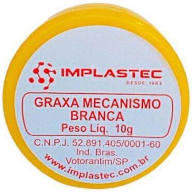 Imagem de Graxa Especial Branca Implastec Para Mecanismo Pote 10G