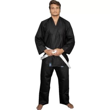 Imagem de Torah Iniciante, Kimono Adulto Unissex, Preto (Black), A3