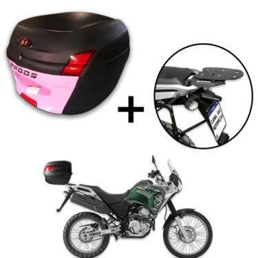 Imagem de Baú 34 litros Awa Proos com Bagageiro para TENERE 250 2016-2018, Rosa