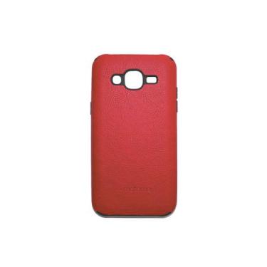 Imagem de Capinha de Celular Aveludada Para Samsung J5 - Genérica, Vermelho Cour