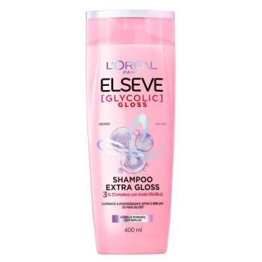 Imagem de Shampoo Extra Gloss Elseve Glycolic Gloss, 400ml