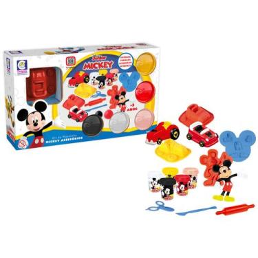 Imagem de Kit Massinha Disney Junior Mickey Cotiplas  - com Forminhas