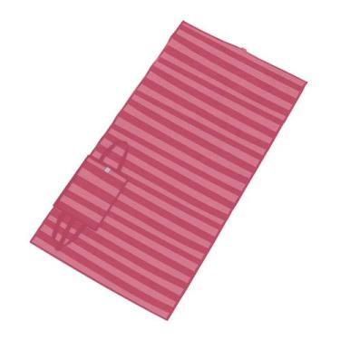 Imagem de Esteira de Praia Dobrável em Polipropileno 1,80m x 90cm - Pink - MOR