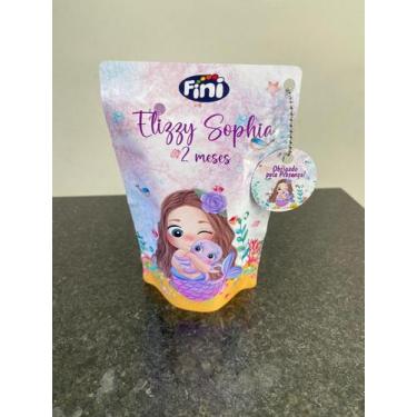 Imagem de Saquinho Hermético Ziplock Personalizados Kit Com 10 Unidade - Brilho 