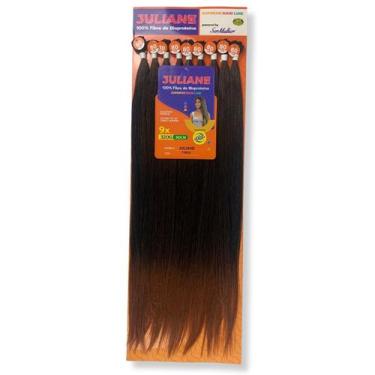 Imagem de Cabelo Bio Porteína Liso Modelo Juliane 320g 80cm Fibra Orgânica - Ser