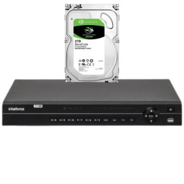 Imagem de Dvr gravador INTELBRAS 32 canais Full hd + hd 3tb