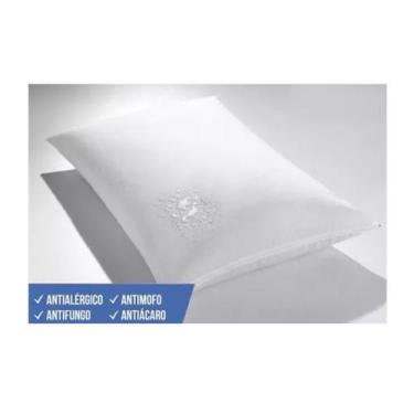 Imagem de Kit 2 Protetores de Travesseiro Impermeável 50cm x 70cm Kacyumara