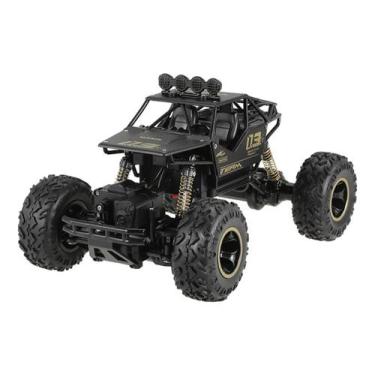 Imagem de Carrinho Remoto Controle 4ch 4x4 Off Road Truck, Preto