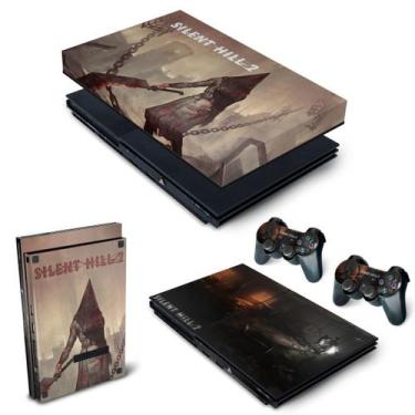Imagem de Capa Anti Poeira e Skin Compatível PS2 Slim - Silent Hill 2 - Pop Arte