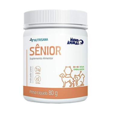 Imagem de Suplemento Nutrisana Sênior para Cães e Gatos - 250g - Mundo Animal / 