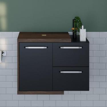 Imagem de Armario Gabinete Nexus 65P Contemporâneo - Compace