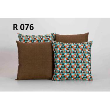Imagem de Kit 6 Capas Almofadas Lindas Decorativas Sala Sofá C/ Ziper - JH Enxov