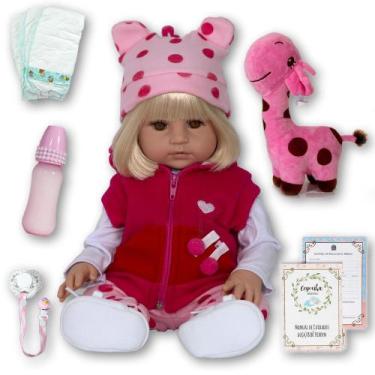 Imagem de Bebê Reborn Princesa de Silicone Grande Original Barbie LOL - Cegonha 