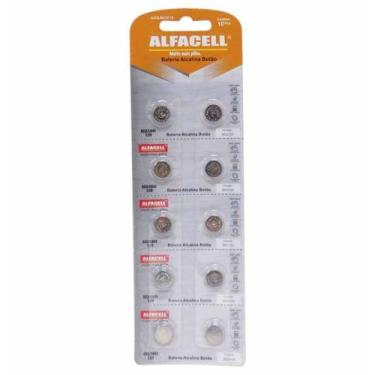 Imagem de Bateria alcalina 1.5v ag3/lr41 / 10un / alfacell