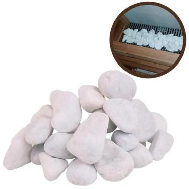 Imagem de Pedra para Sauna Seca Pacote 5,0 KG Tipo Dolomita SODRAMAR