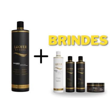 Imagem de Progressiva Orgânica + Shampoo Limpeza Profunda + kit Tratamento - LOO