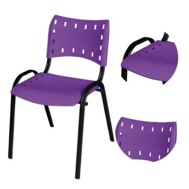 Imagem de Cadeira Ergonômica Escritório Igreja Recepção Encosto Home Office Empi