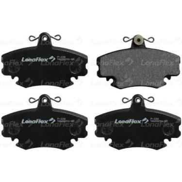 Imagem de Pastilha Freio Dianteira Twingo 1993 a 1997 Lonaflex P-338