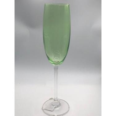 Imagem de Taca de champanhe de cristal banquet verde 200ml-wolff