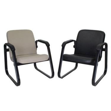 Imagem de Conjunto de 02 Sofás para sala de espera  Linha Ramsés Bege - Design O